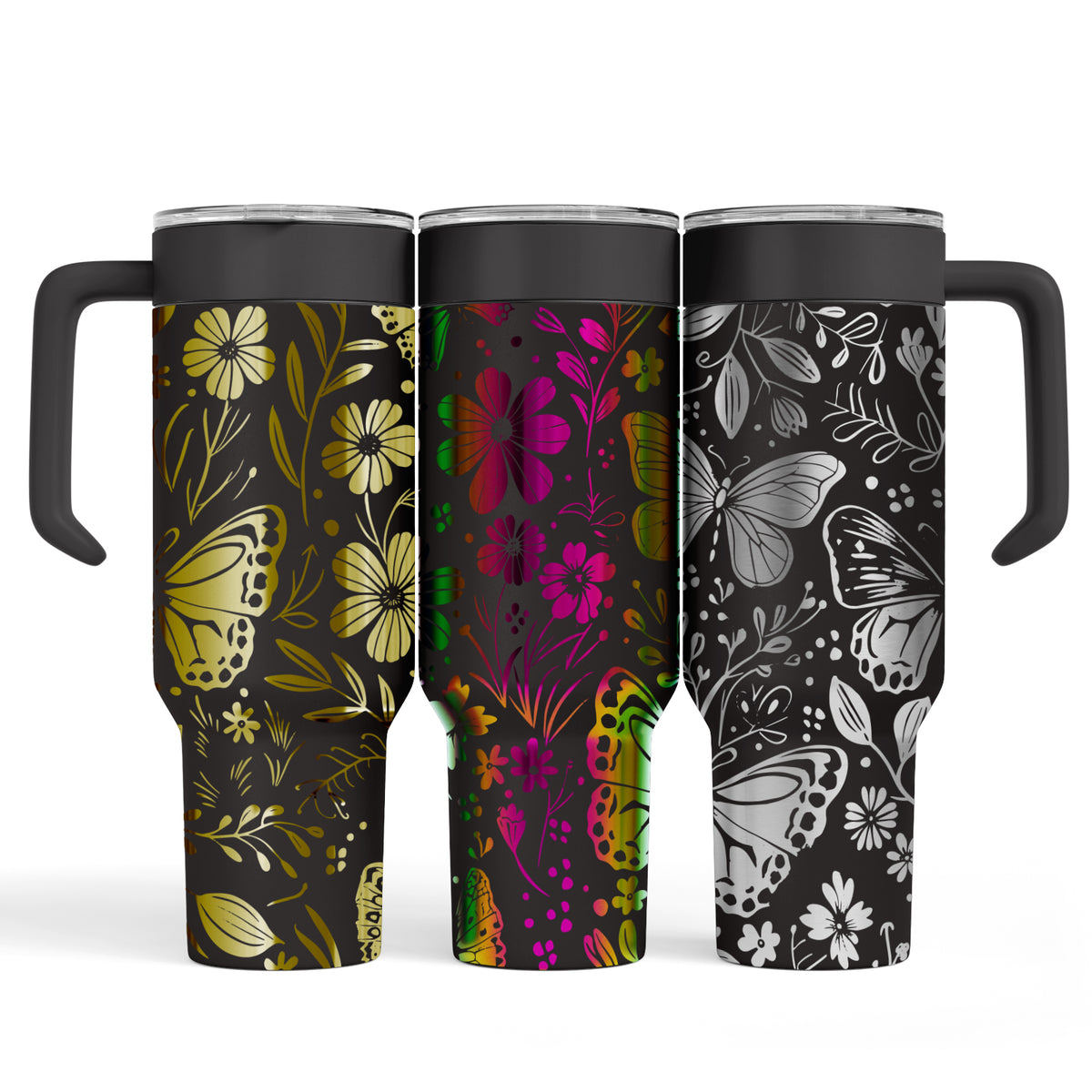 Butterfly Tumbler Full Wrap